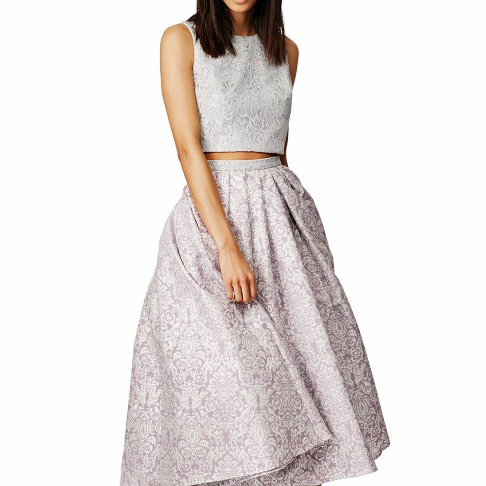 Badgley Mischka Baroque Skirt